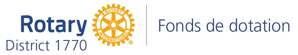 Je donne - Fonds de dotation des clubs rotary du district 1770